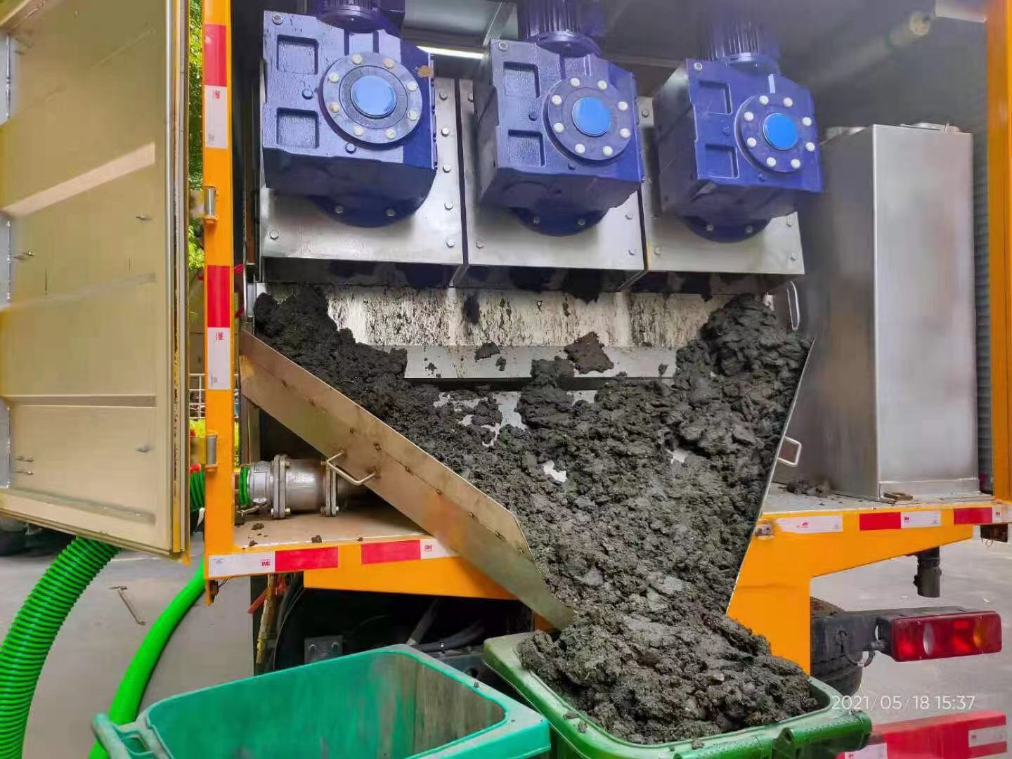 北票化粪池清掏城市维护站-泥浆净化干湿分离处理